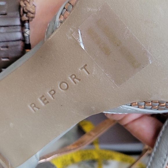 Report Open-Toed T-Strap Sandals - Picture 3 of 7